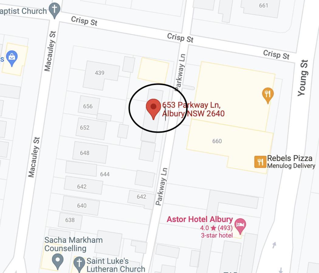 Astor Hotel Motel Олбері Екстер'єр фото